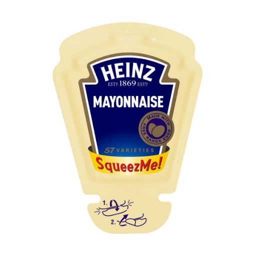 Picture of HEINZ MAYONNAISE SQUEEZ ME 26ML