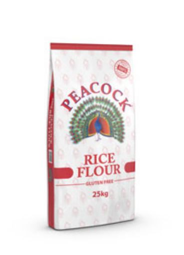 Picture of RICE FLOUR PEACOCK 25KG