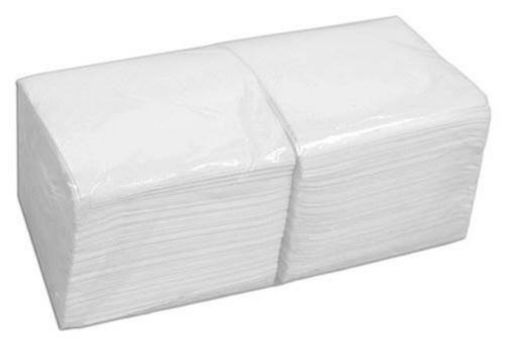 Picture of PACK SERVIETTES 1PLY WHITE X500